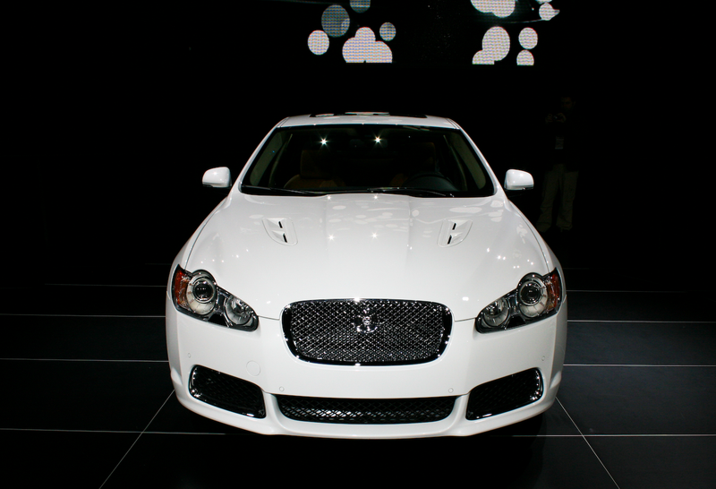 Illustration for article titled 2010 Jaguar XFR Launched Amid Dry Ice, Lasers